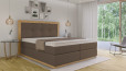 Lit Boxspring Claire 120 x 200 cm Crush Taupe