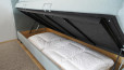 Lit boxspring avec espace de rangement - idéal pour ranger les textiles de la chambre à coucher 
