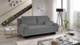Canapé-lit en tissu gris Arosa