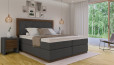 Lit Boxspring Claire 120 x 200 cm Luca Anthracite