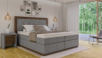 Lit Boxspring Claire 120 x 200 cm Luca Taupe