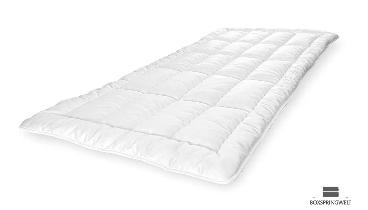 Auflage aus Merino-Wolle für optimalen Klima-Komfort