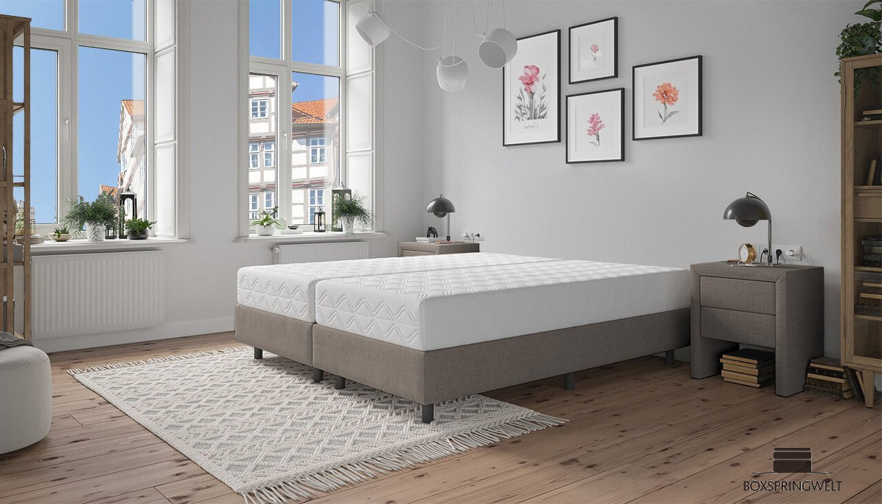 Boxspringbett Elsa in Liver