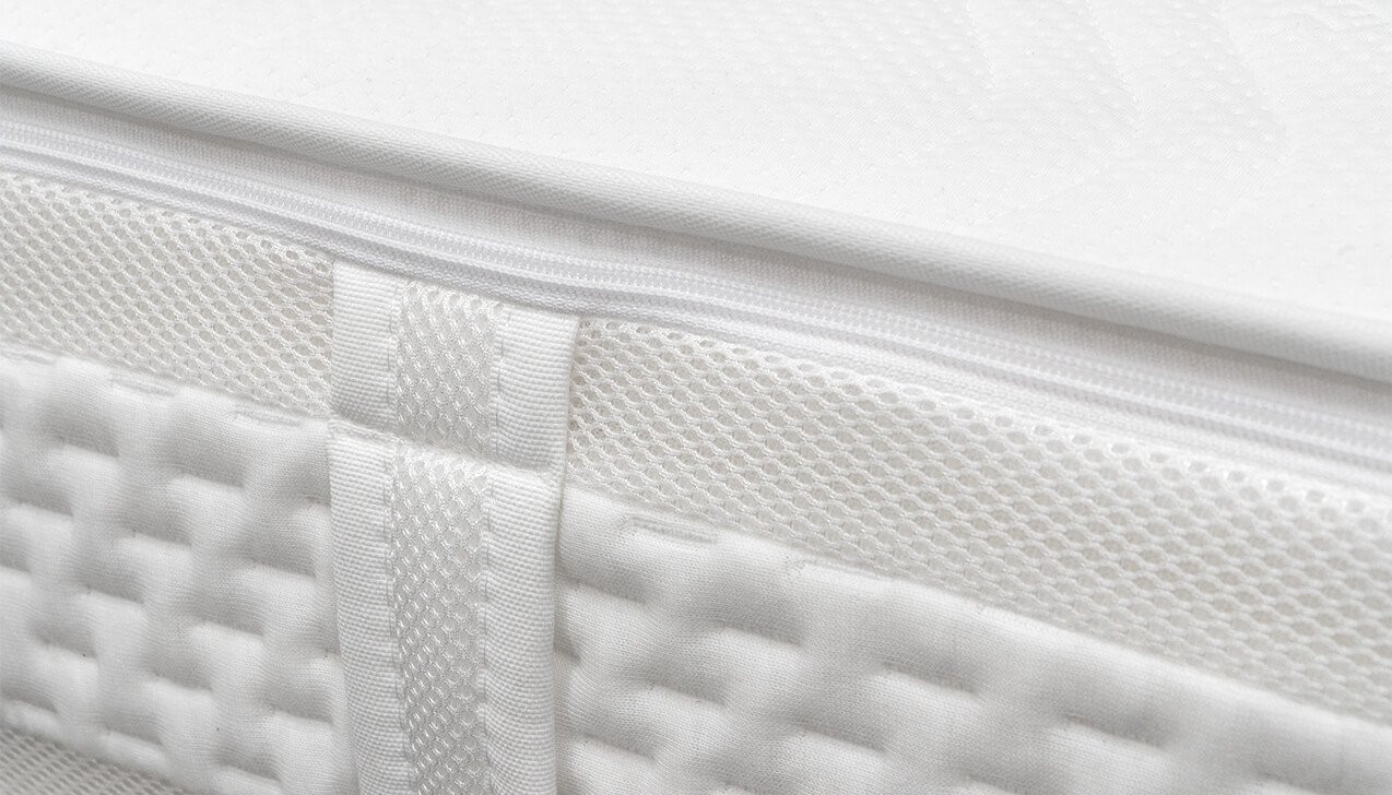 Bezug mit umlaufendem 3D-Klimaband