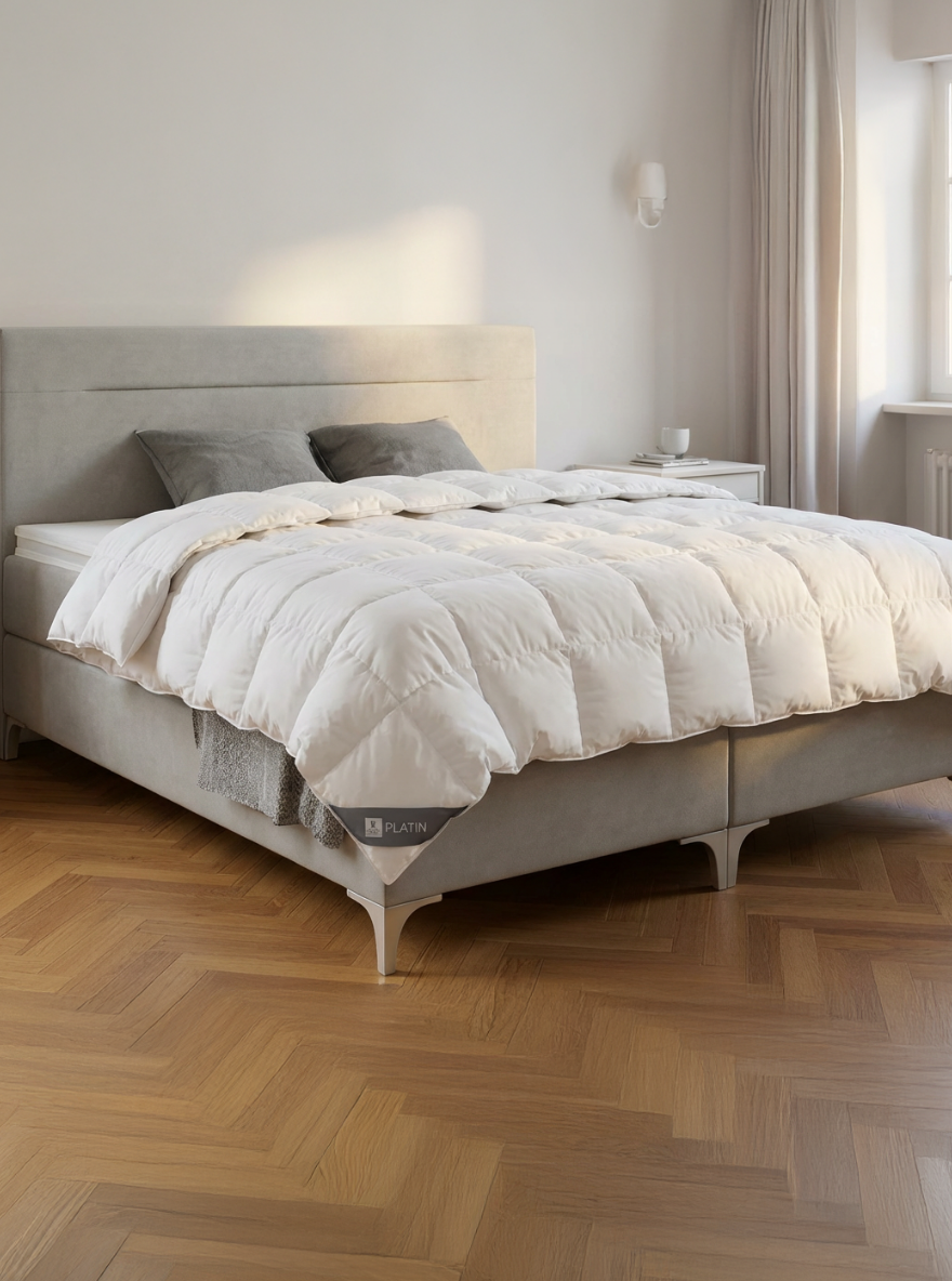 Daunendecke „Platin"