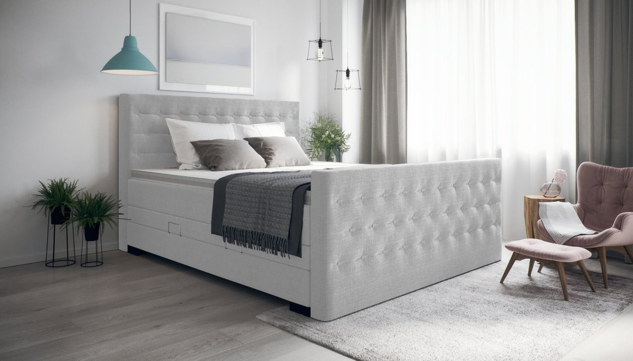Boxspringbett Helene Board Zink