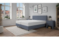 Boxspringbett Monty in Blau