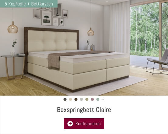 Lit Boxspring Claire
