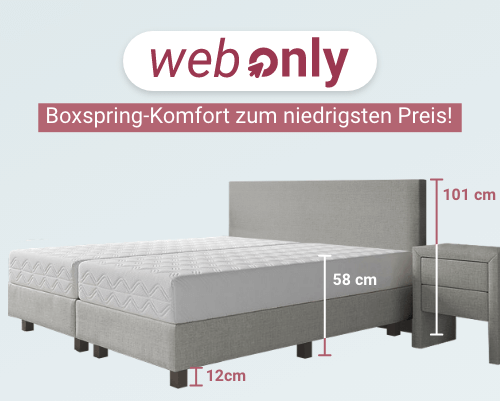 Boxspringbett Monty mobil