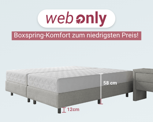 Boxspringbett Elsa mobil